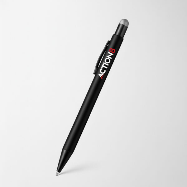 Action8 custom black pen printing stationery KSA
