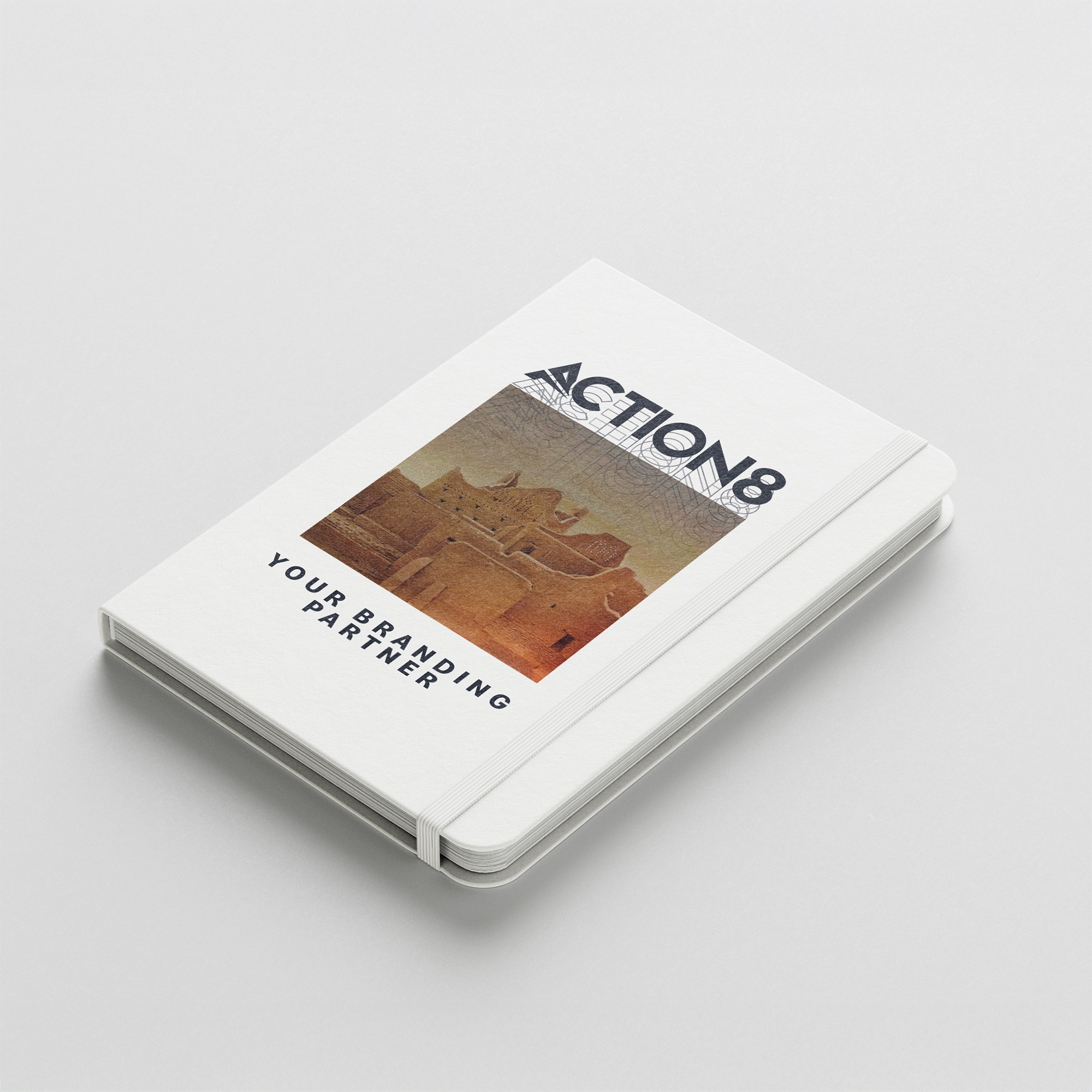Action8 custom notebook printing Saudi Arabia stationery